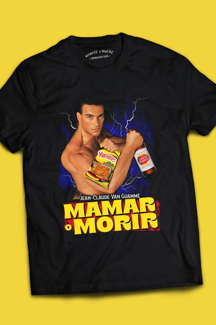 Jean Claude Van Guamme en "MAMAR O MORIR" Con Rosanna Arquette